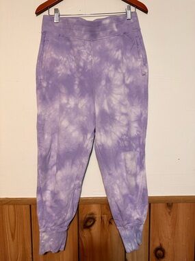 JoyLab Lavender Tie-Dye Jogger Pants